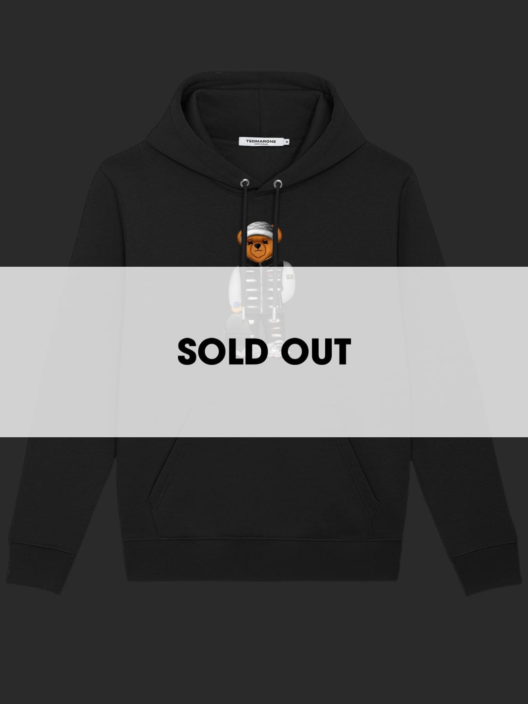 LIMITED SS/25 HOODIE VXIII. - THUNDER BLACK